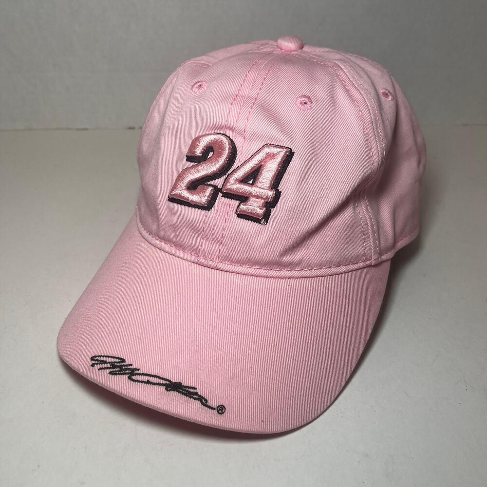 Winner's Circle Ou Point Motorsports NASCAR Jeff Gordon 24 Pink Women's Hat
